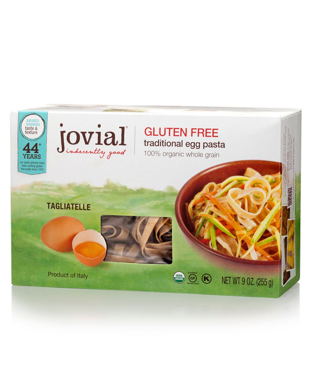 100% Organic Gluten Free Brown Rice Pasta Egg Tagliatelle