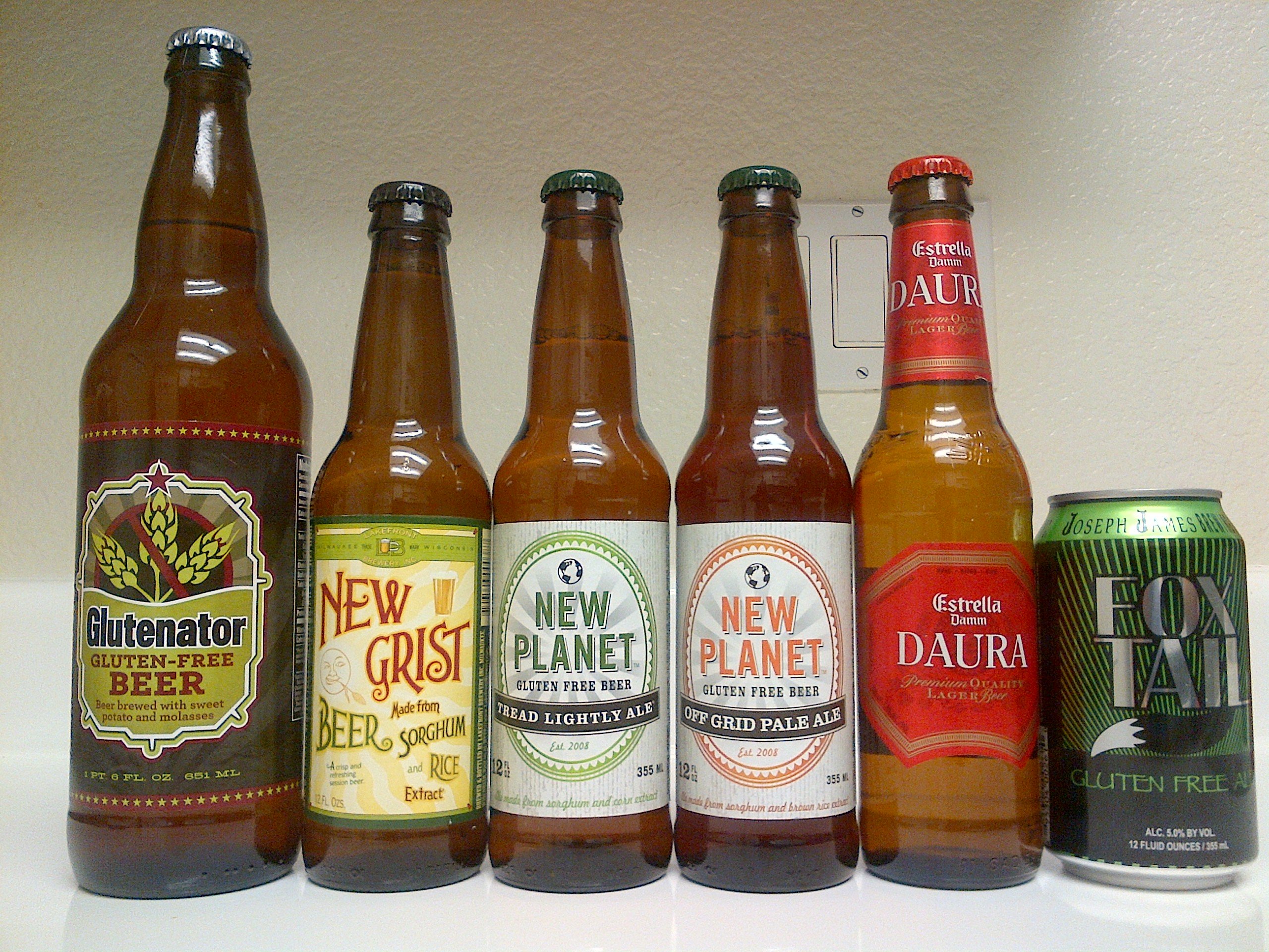 11 Gluten Free Beers (and a cider) Reviewed