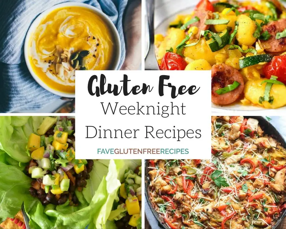 25 Easy Weeknight Dinners: Gluten Free Meals for the Family ...