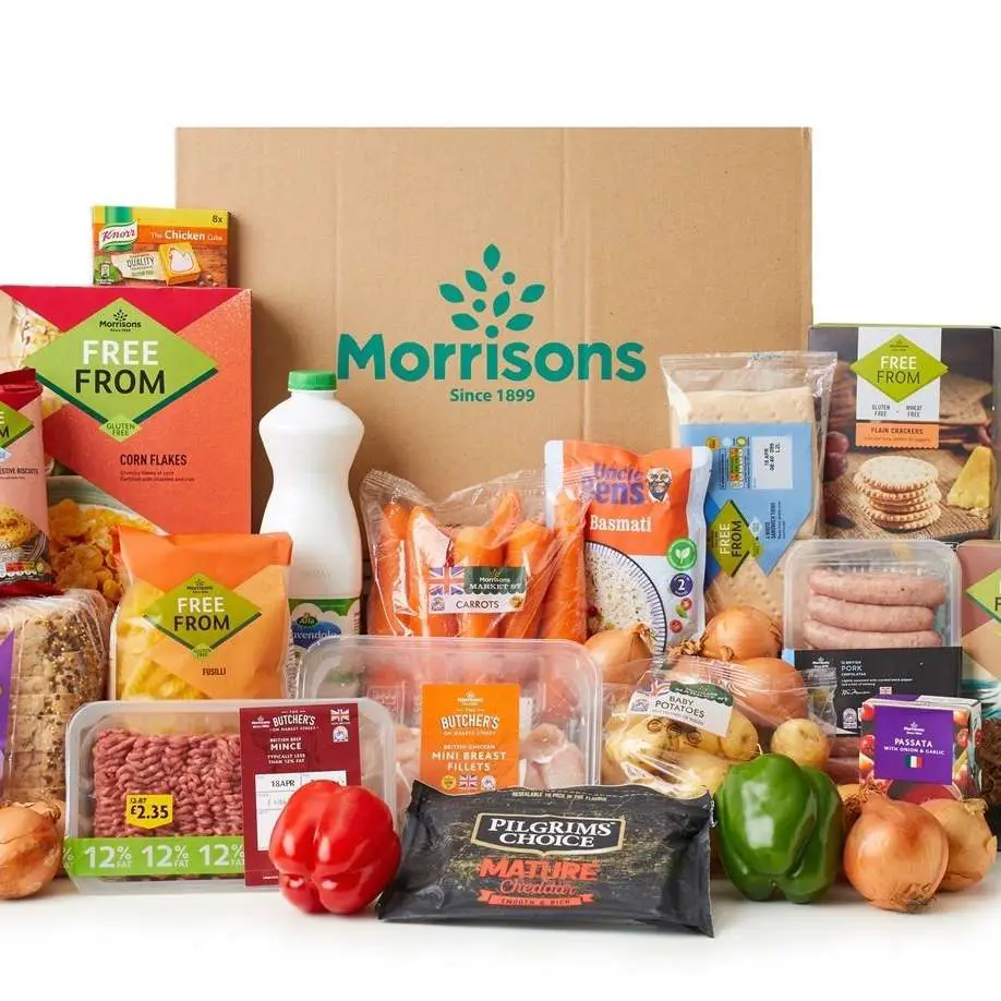 25% off Morrisons food boxes with DPD delivery e.g. Gluten ...