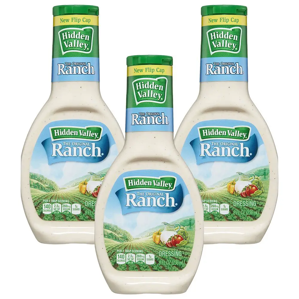 (3 Pack) Hidden Valley Original Ranch Salad Dressing ...