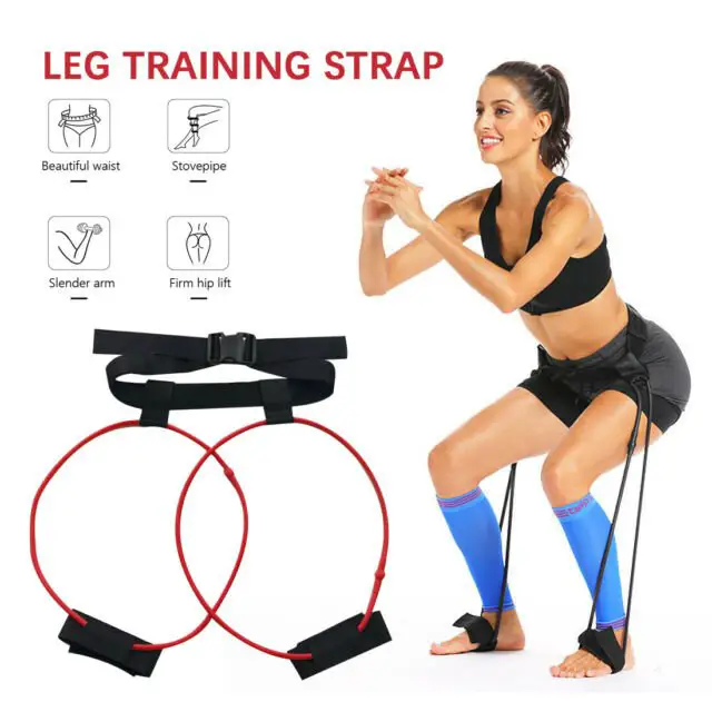 Adjustable Fitness Butt Bands Glutes Workout Muscle Resistance Band ...