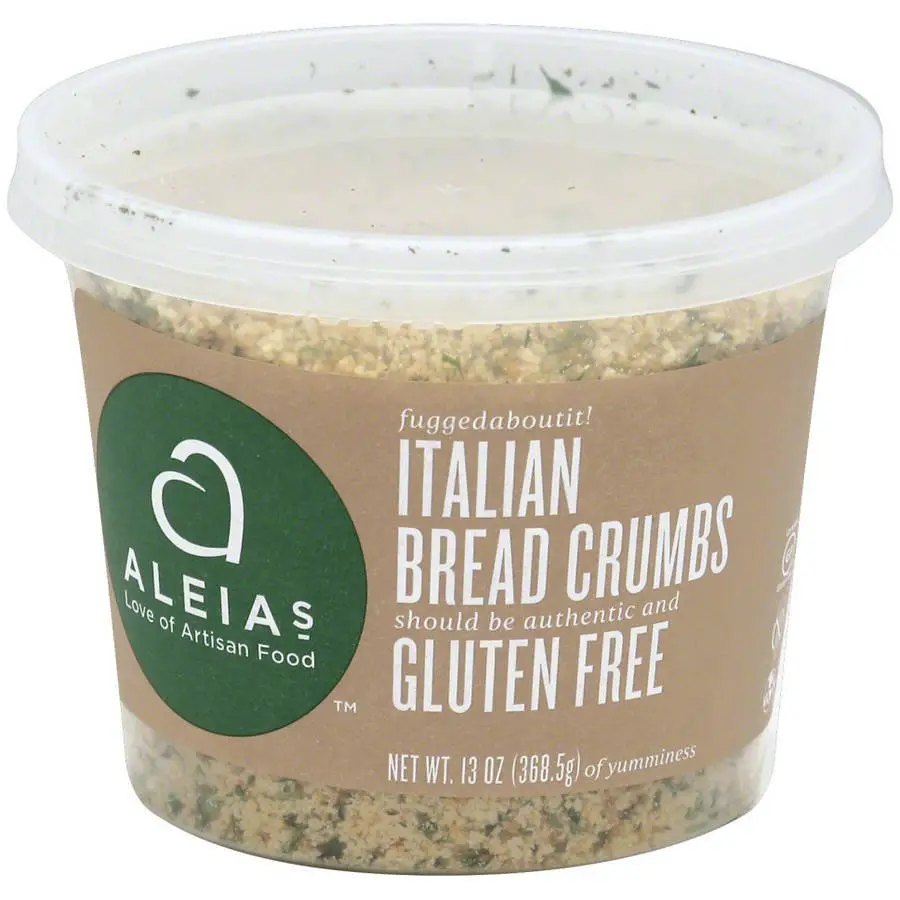 Aleias Gluten Free Italian Bread Crumbs, 13 oz, (Pack of 12)