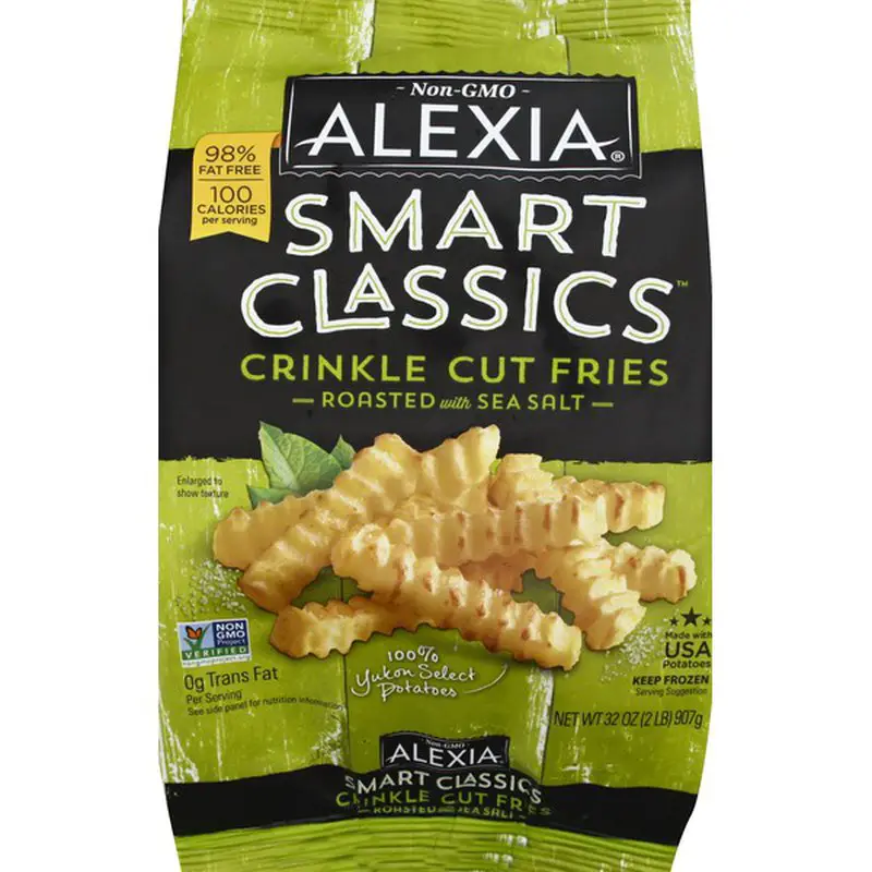 Alexia Fries, Crinkle Cut, Roasted with Sea Salt (32 oz) from Giant ...