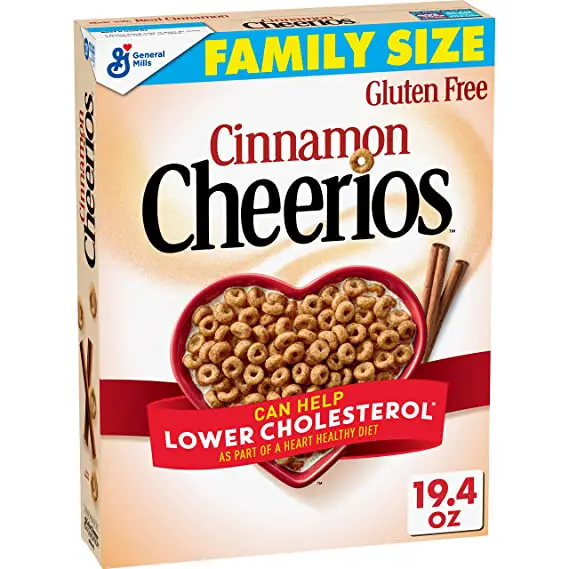 Amazon.com : Cinnamon Cheerios Gluten Free Cereal 19.4 oz ...