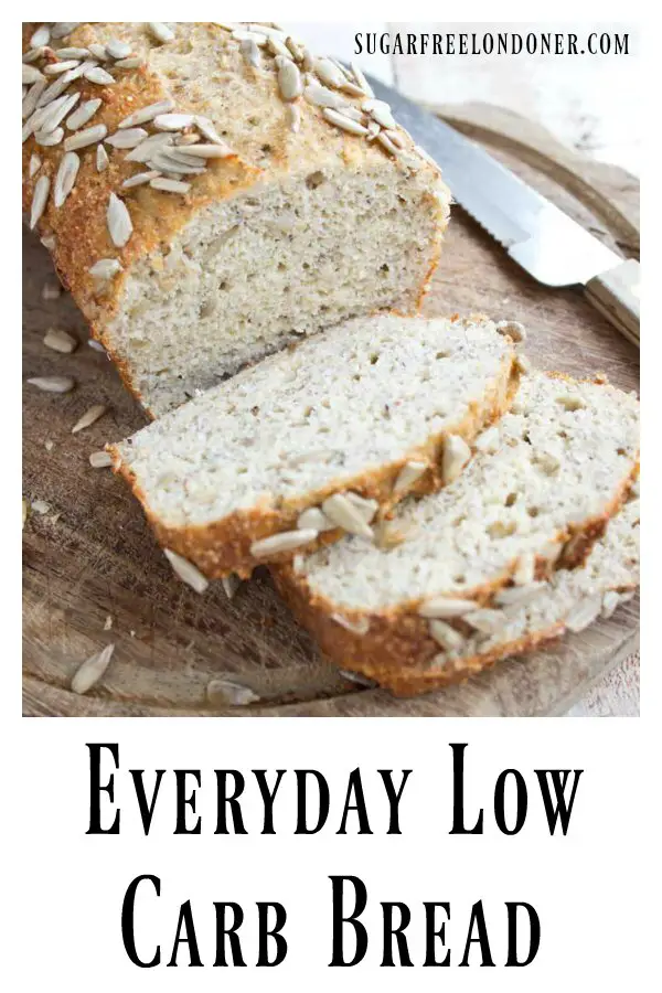 An easy everyday low carb bread with a texture just like ...