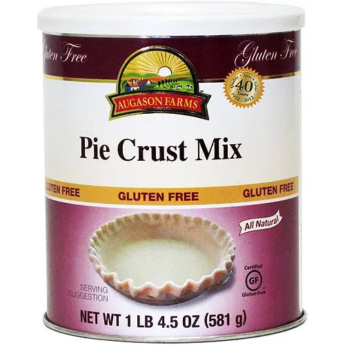 Augason Farms Gluten Free Pie Crust Mix, 20.5 oz