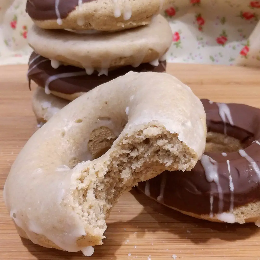 Baked Doughnuts two ways: dairy and gluten free
