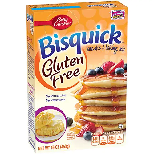 Betty Crocker Bisquick Baking Mix, Gluten Free Pancake and