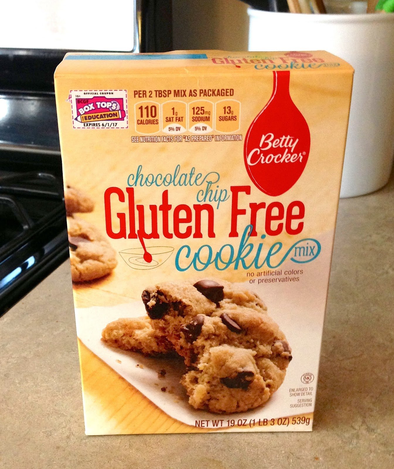 Betty Crocker Gluten Free Cookie Mix Review