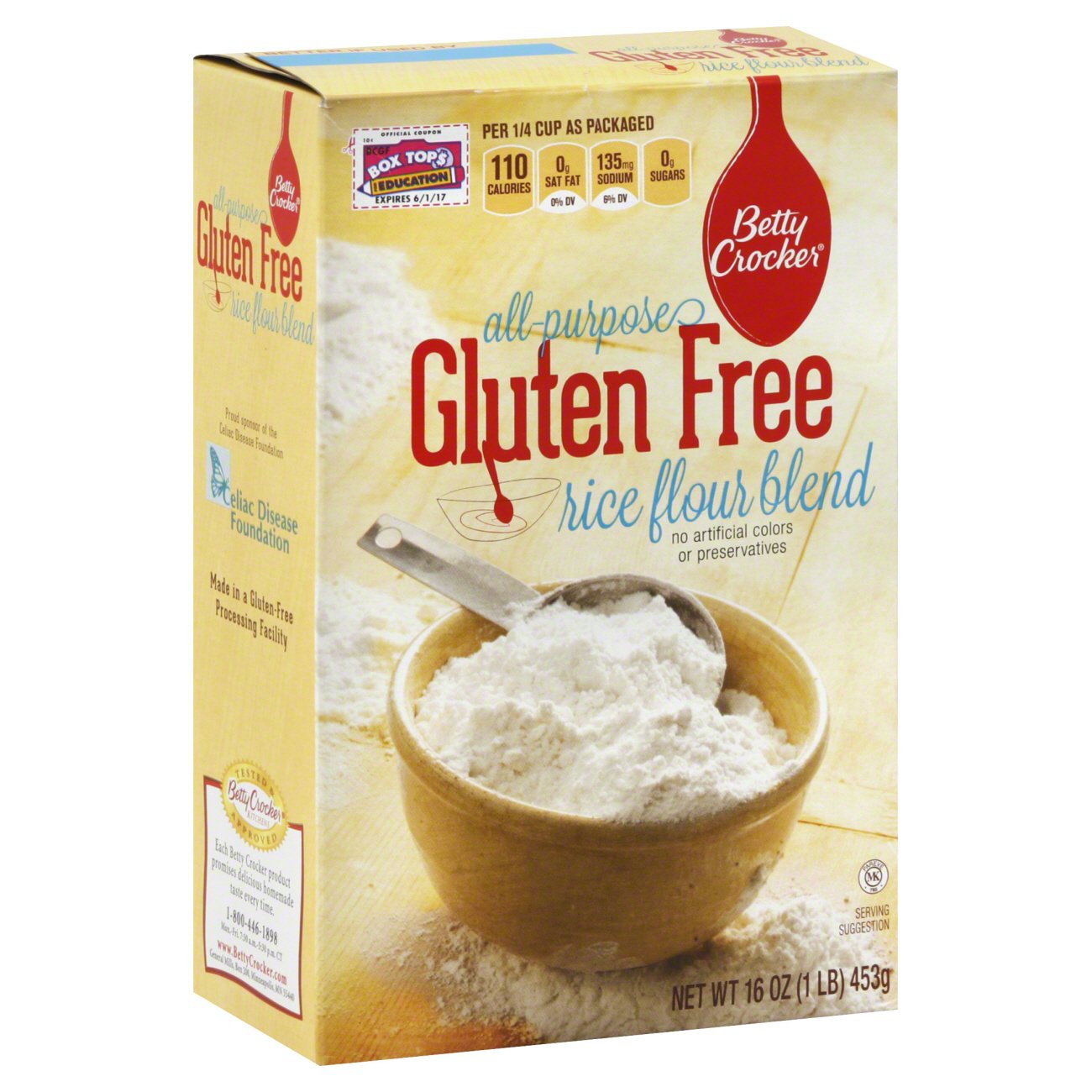 Betty Crocker Gluten Free Rice Flour Blend