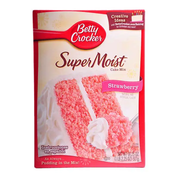 Betty Crocker Super Moist Strawberry Cake Mix (432g) â A Taste of the ...