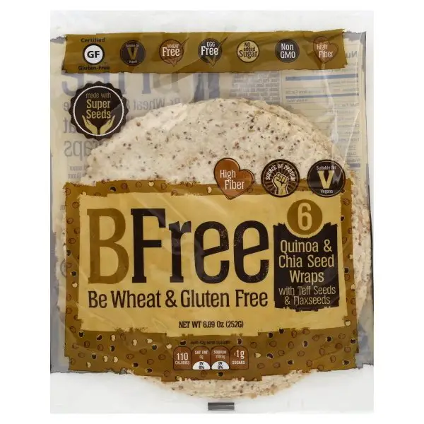 BFree Bfree Gluten Free Sandwich Bread, Seeded Brown, Vegan, Soy Free ...