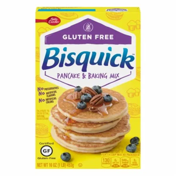 Bisquick Betty Crocker Pancake and Baking Mix, Gluten Free ...
