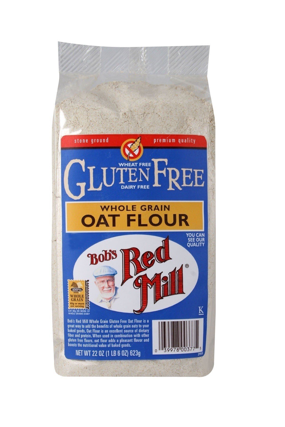Bobs Red Mill Gluten Free Oat Flour 4/22oz  Mill Creek ...
