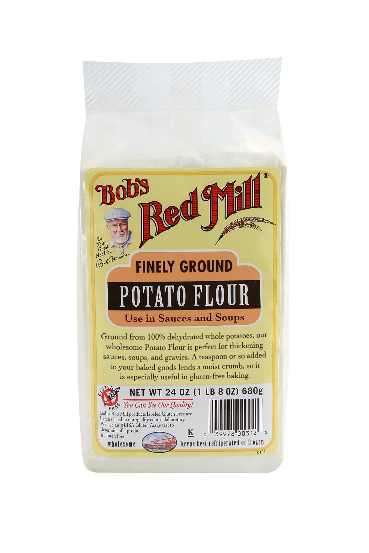 Bobs Red Mill Gluten Free Potato Flour 4/24oz  Mill ...