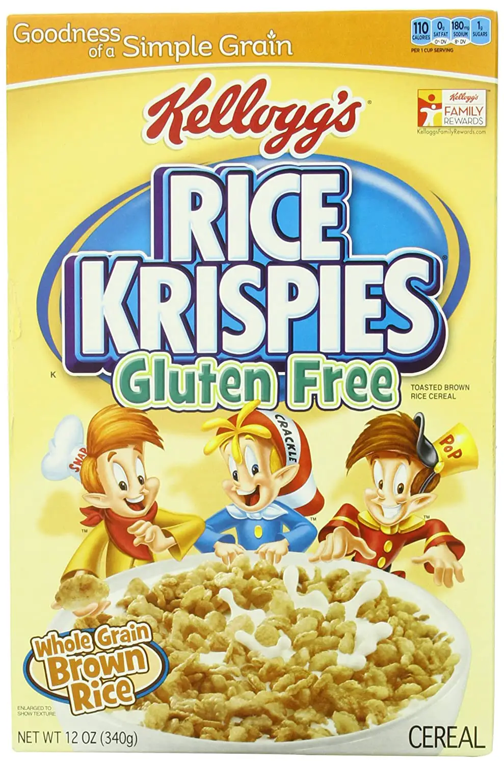 Brown Rice Crispy Cereal Nutrition Facts