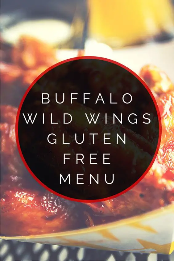 Buffalo Wild Wings Gluten Free Menu