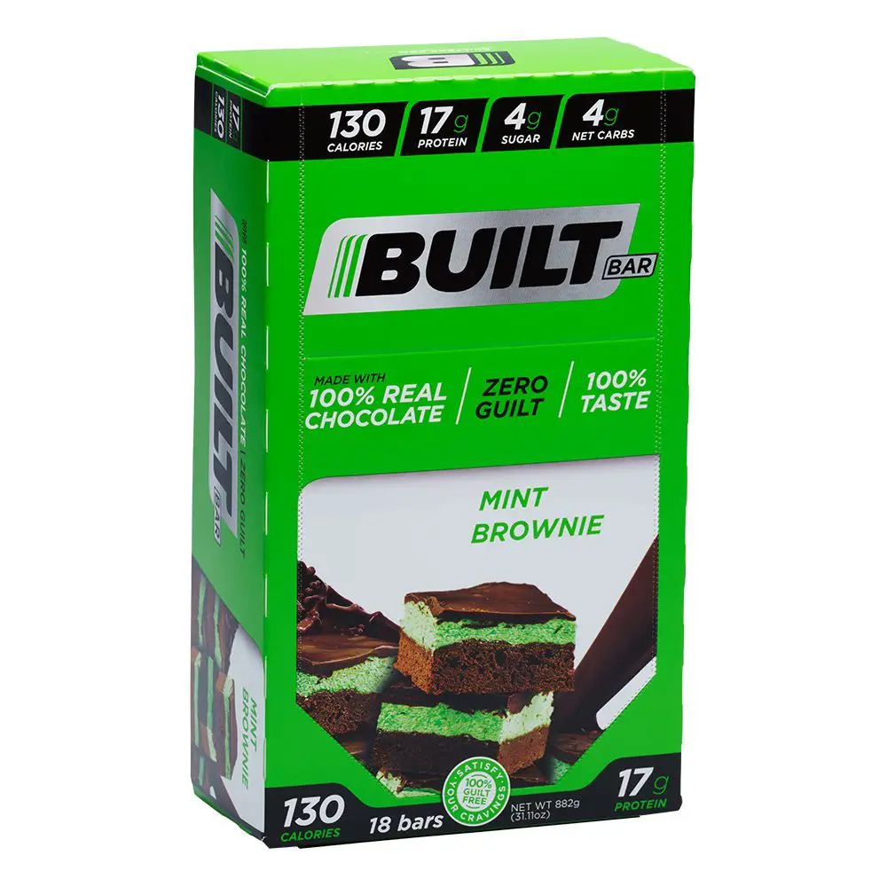 Built Bar 18 Pack Protein and Energy Bars