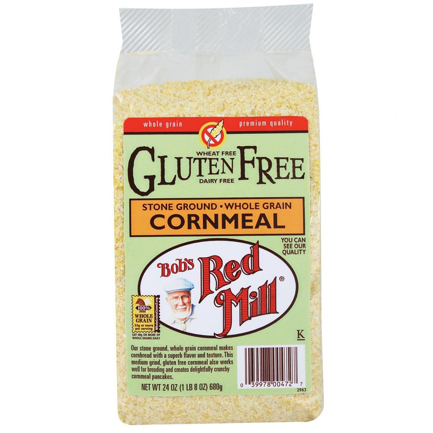 Buy Bobs Red Mill Medium Cornmeal (4 Pack), Gluten Free ...