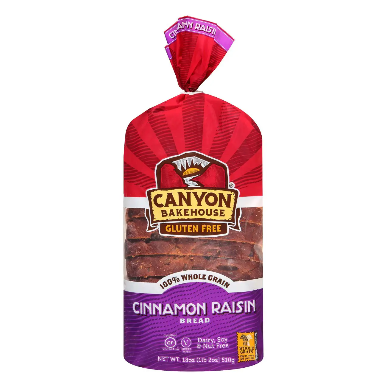 Canyon Bakehouse Gluten Free Cinnamon Raisin Bread
