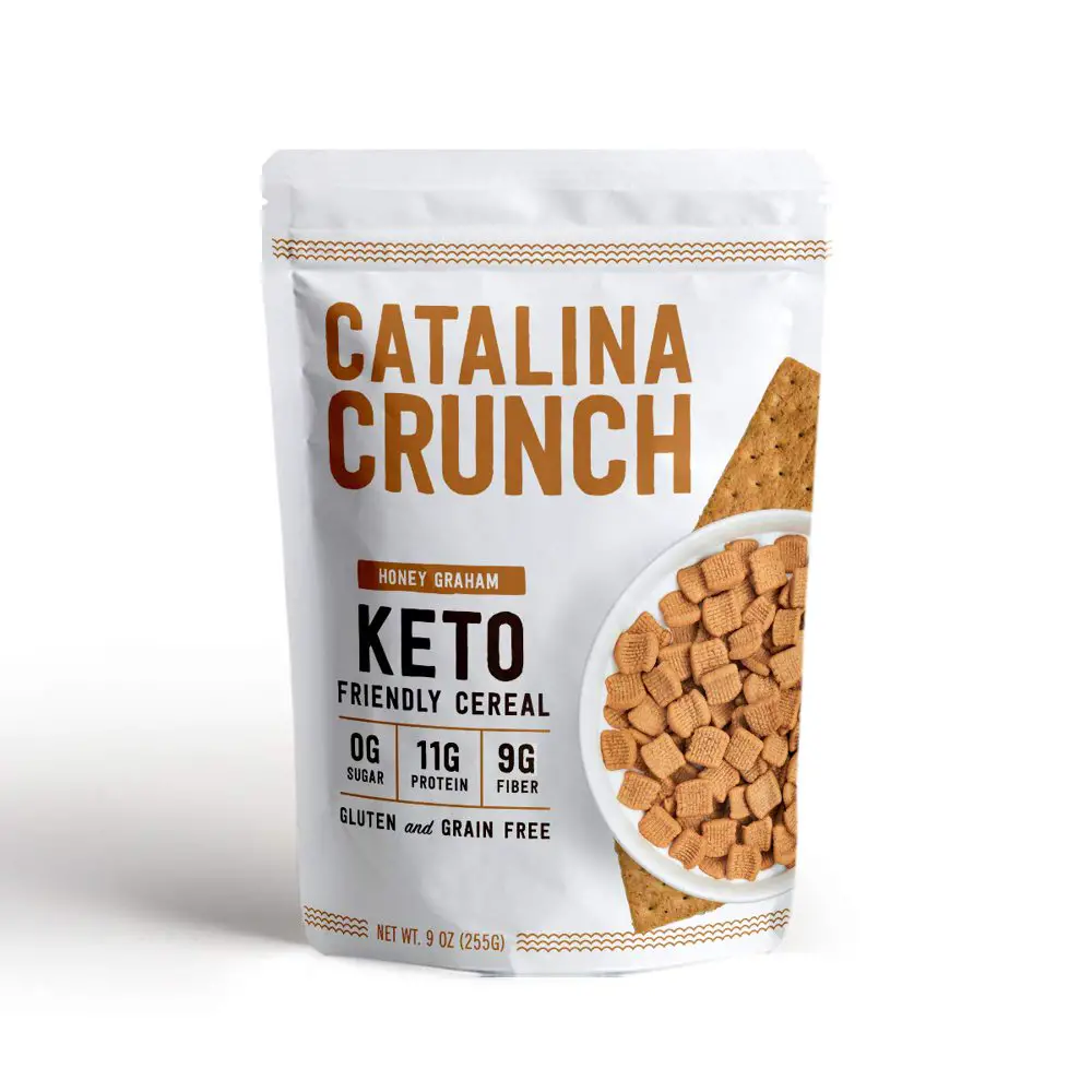 Catalina Crunch Honey Graham Keto Cereal: Keto Friendly, Low Carb, Zero ...