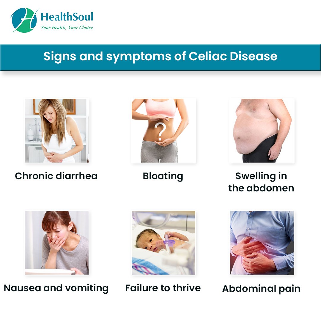Celiac Disease: Symptoms, Diagnosis and Treatment  Healthsoul