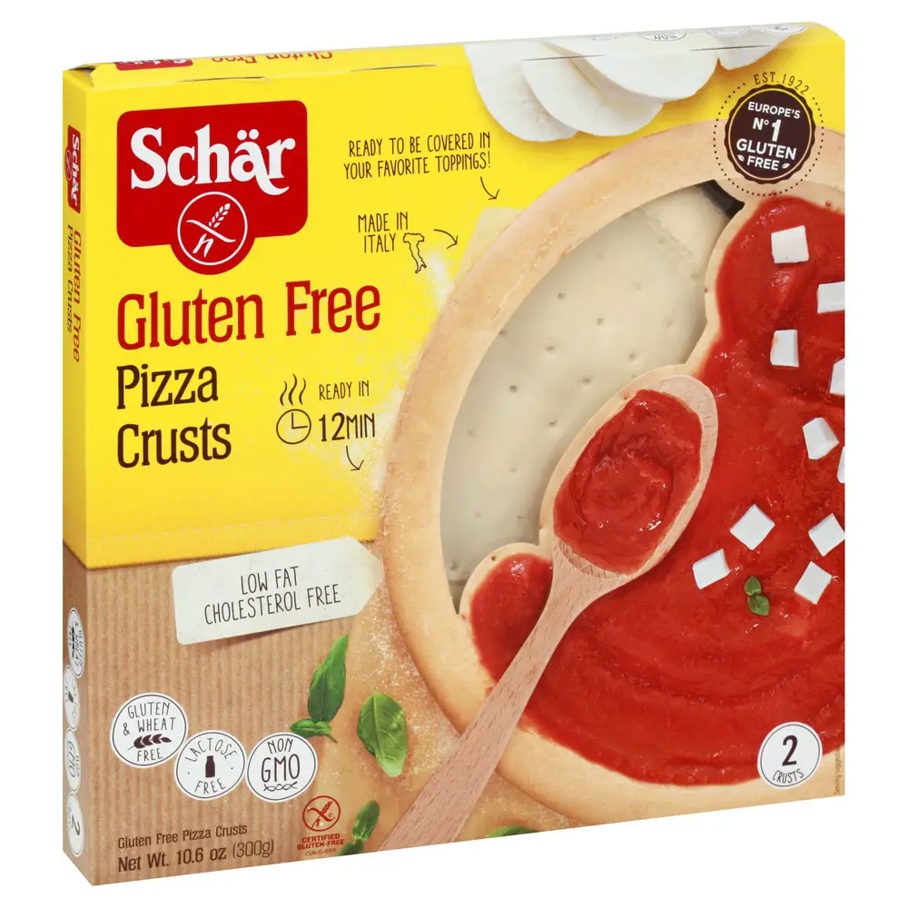 ChÃ£Â¤R Gluten Free Pizza Crust Schar 10.6 oz, 2