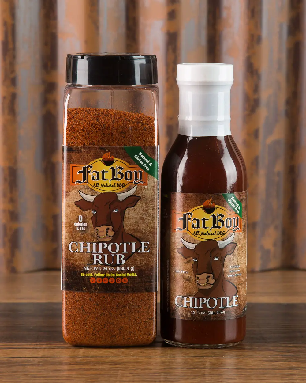 Chipotle Lovers Gluten Free Natural BBQ Sauce &  Spice Package