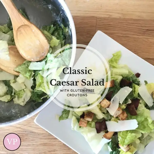 Classic Caesar Salad With Gluten