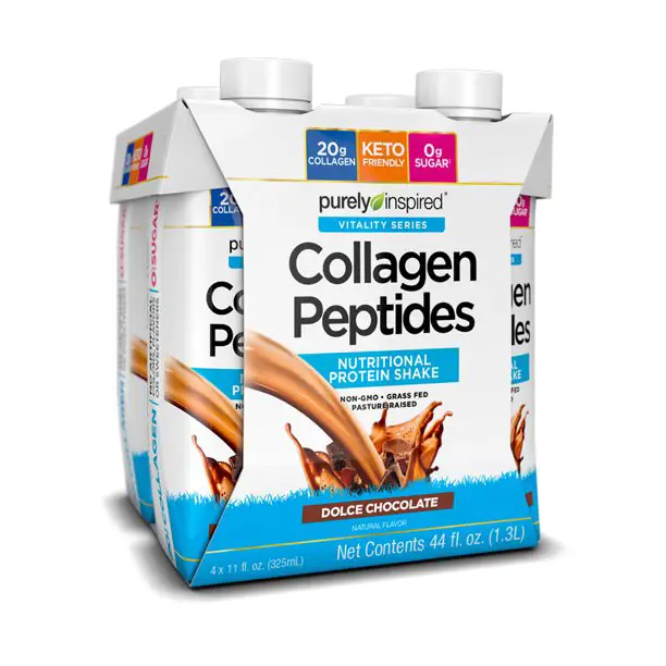 Collagen Protein Shake, Grass Fed &  Pasture Raised Collagen Peptides ...