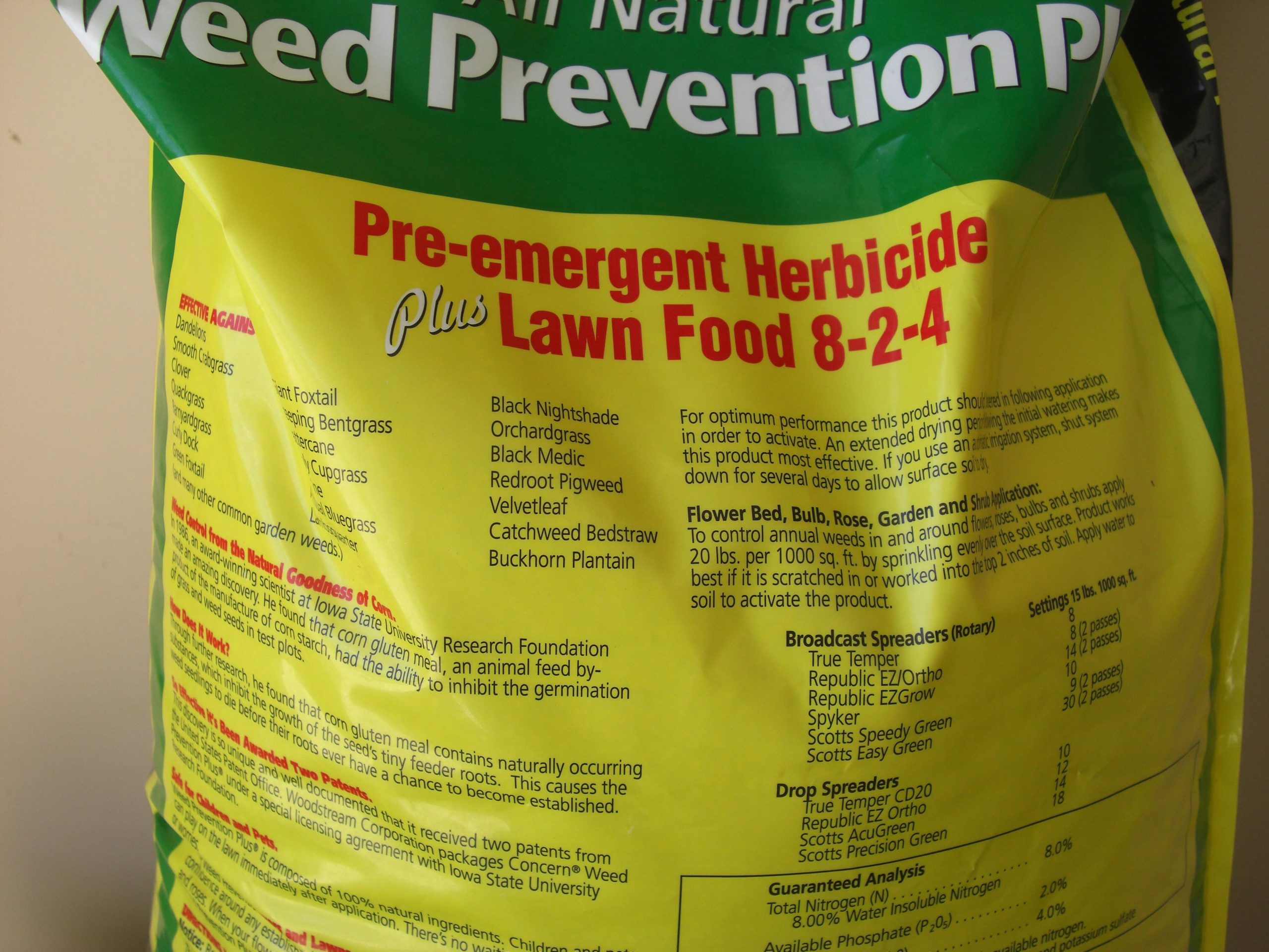 Concern Weed Prevention Plus 100% Natural Corn Gluten pre ...