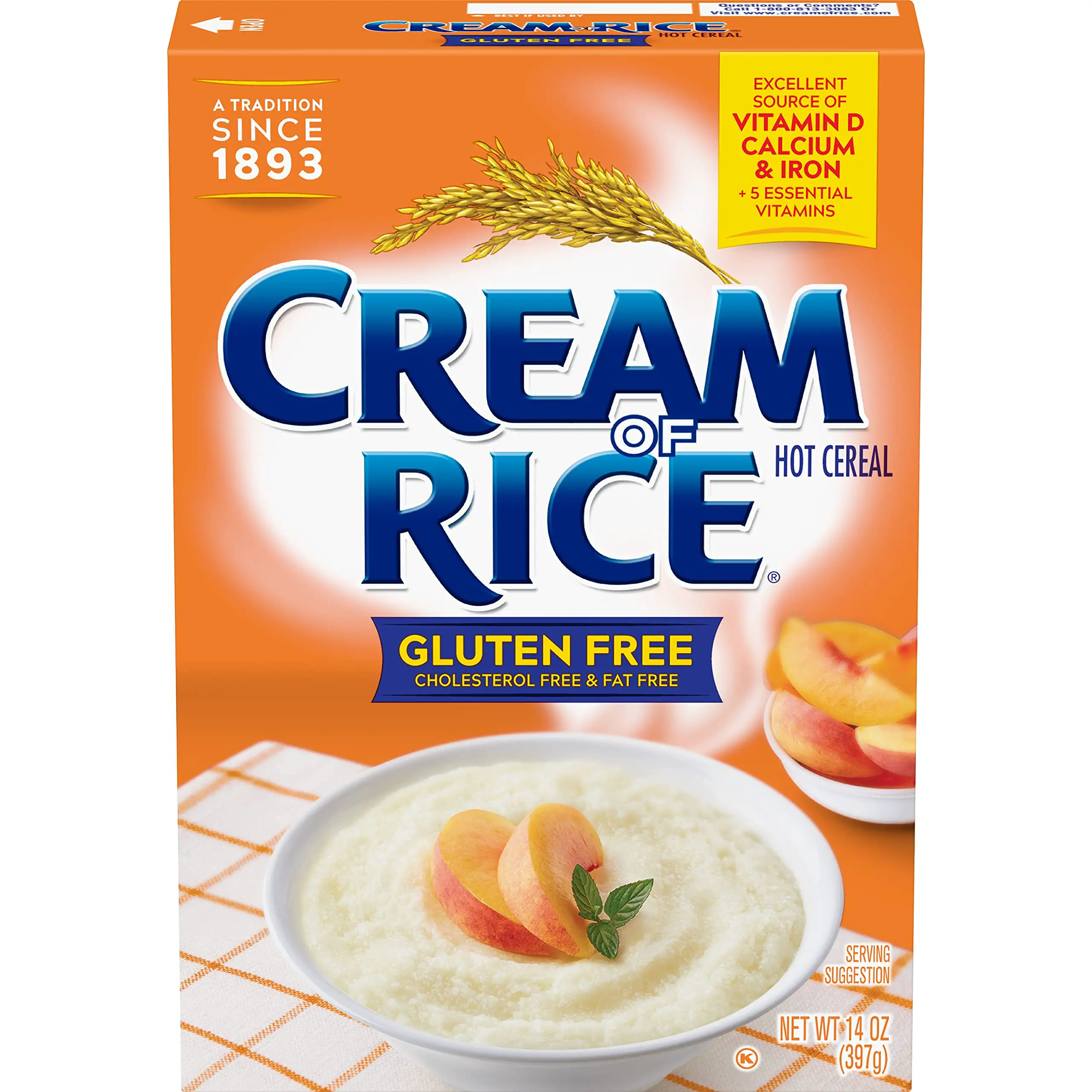 Cream of Rice Gluten Free Hot Cereal, 14 Ounce: Buy Online in UAE at ...