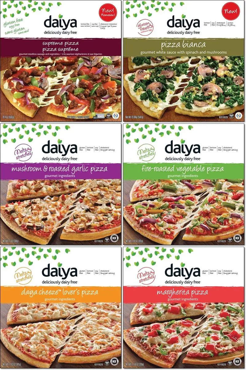 Daiya Dairy Free Frozen Pizzas (Review)