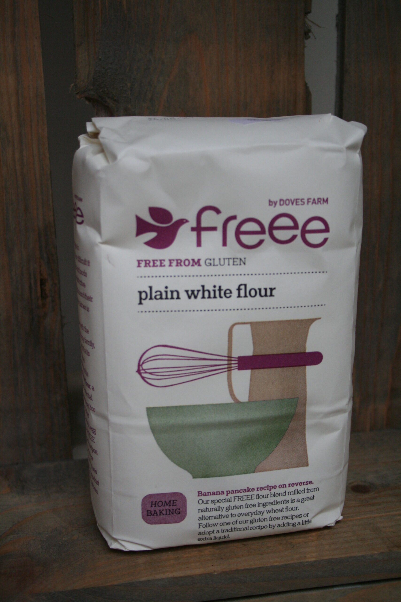 DOVES FARM FREEE Plain White Flour Gluten Free (1kg)