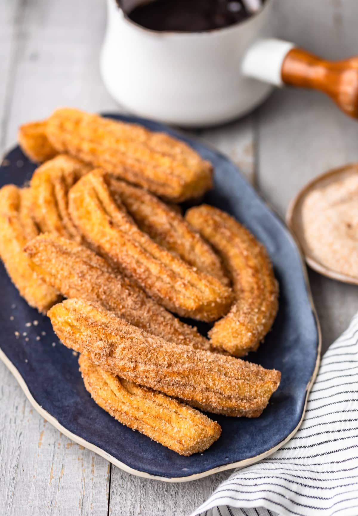 Easy Churros Recipe with Chocolate Sauce (Gluten Free ...