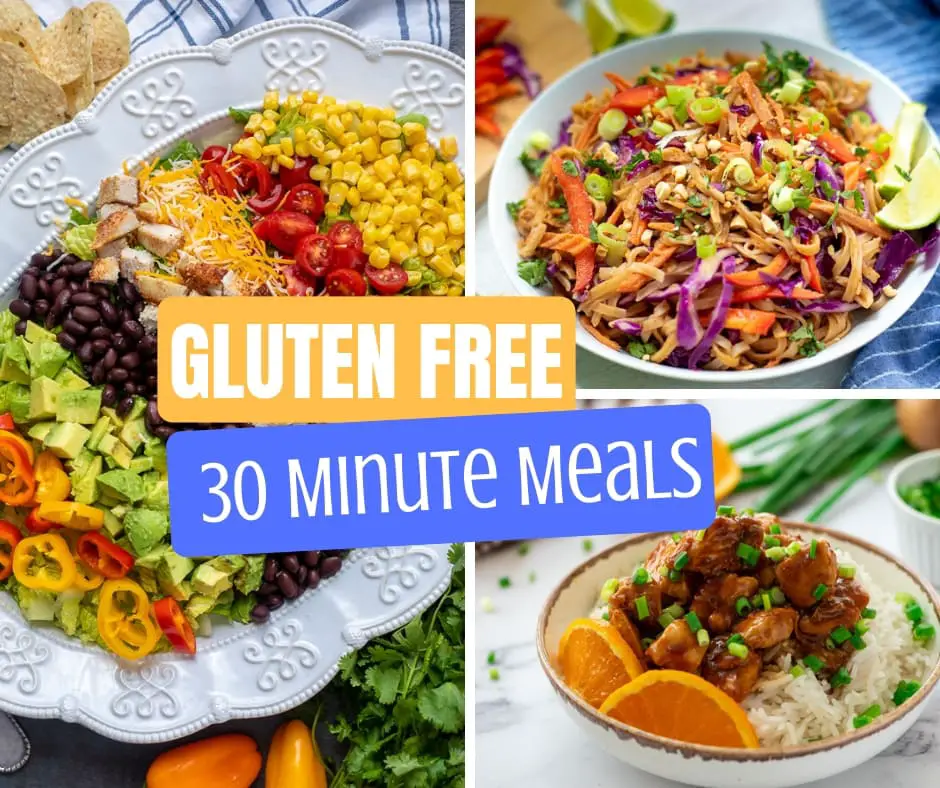 Easy Healthy Gluten Free 30 Minute Meals