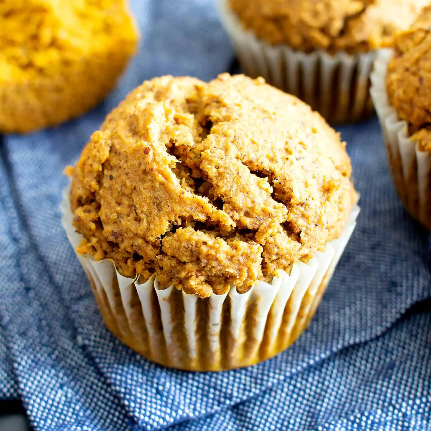 Easy Vegan Gluten Free Pumpkin Muffins Recipe (GF, V, Dairy
