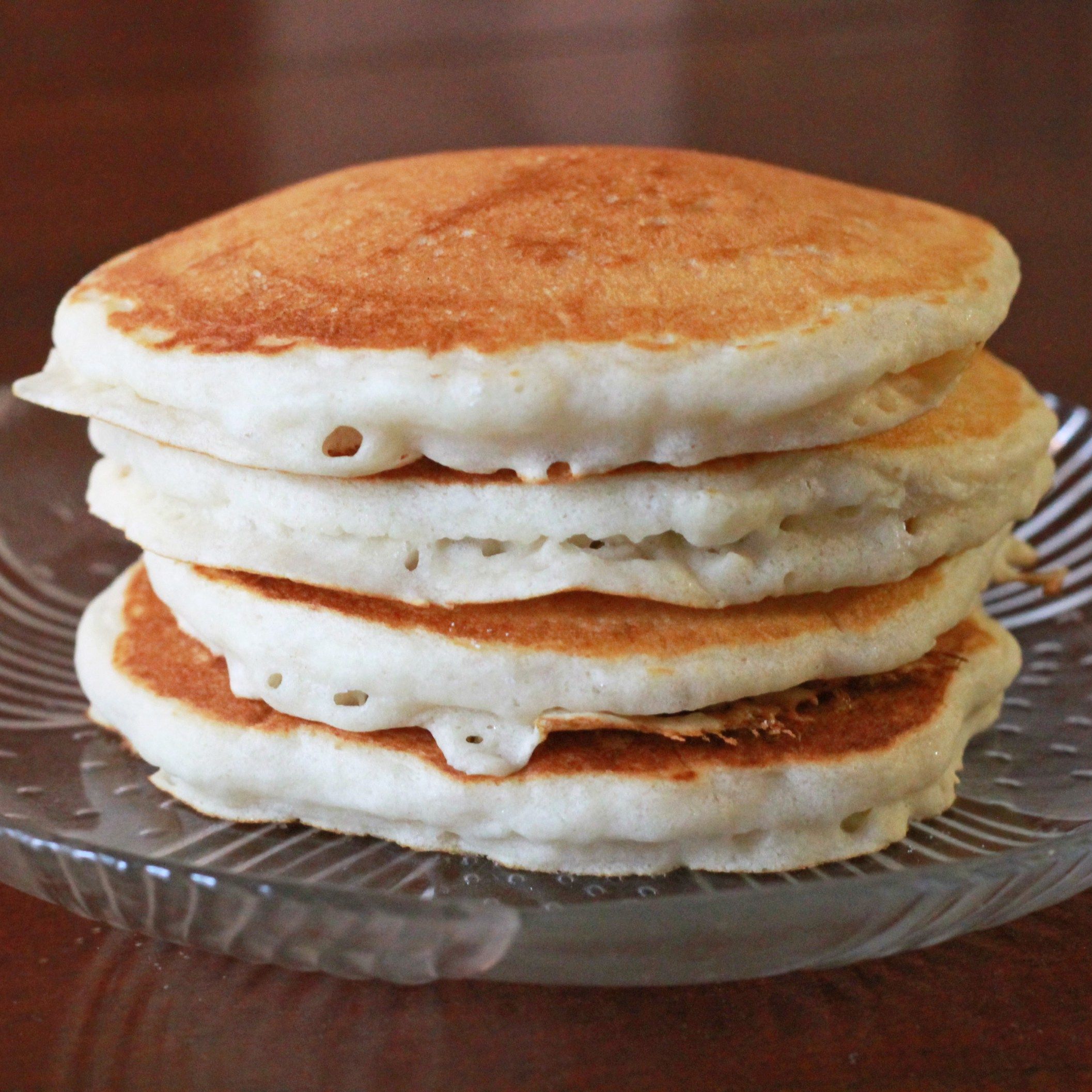 Egg Free Fluffy Pancakes (Dairy Free / Vegan)