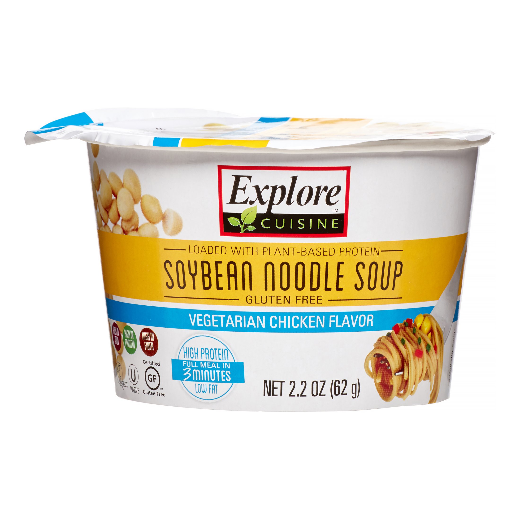 Explore Cuisine Gluten Free Soybean Noodle Soup Cup ...