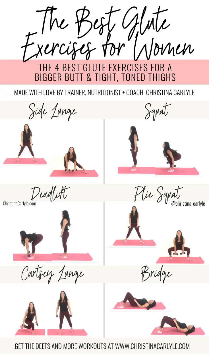 Fat Burning Glute Exercises for a Bigger, Toned Butt ...