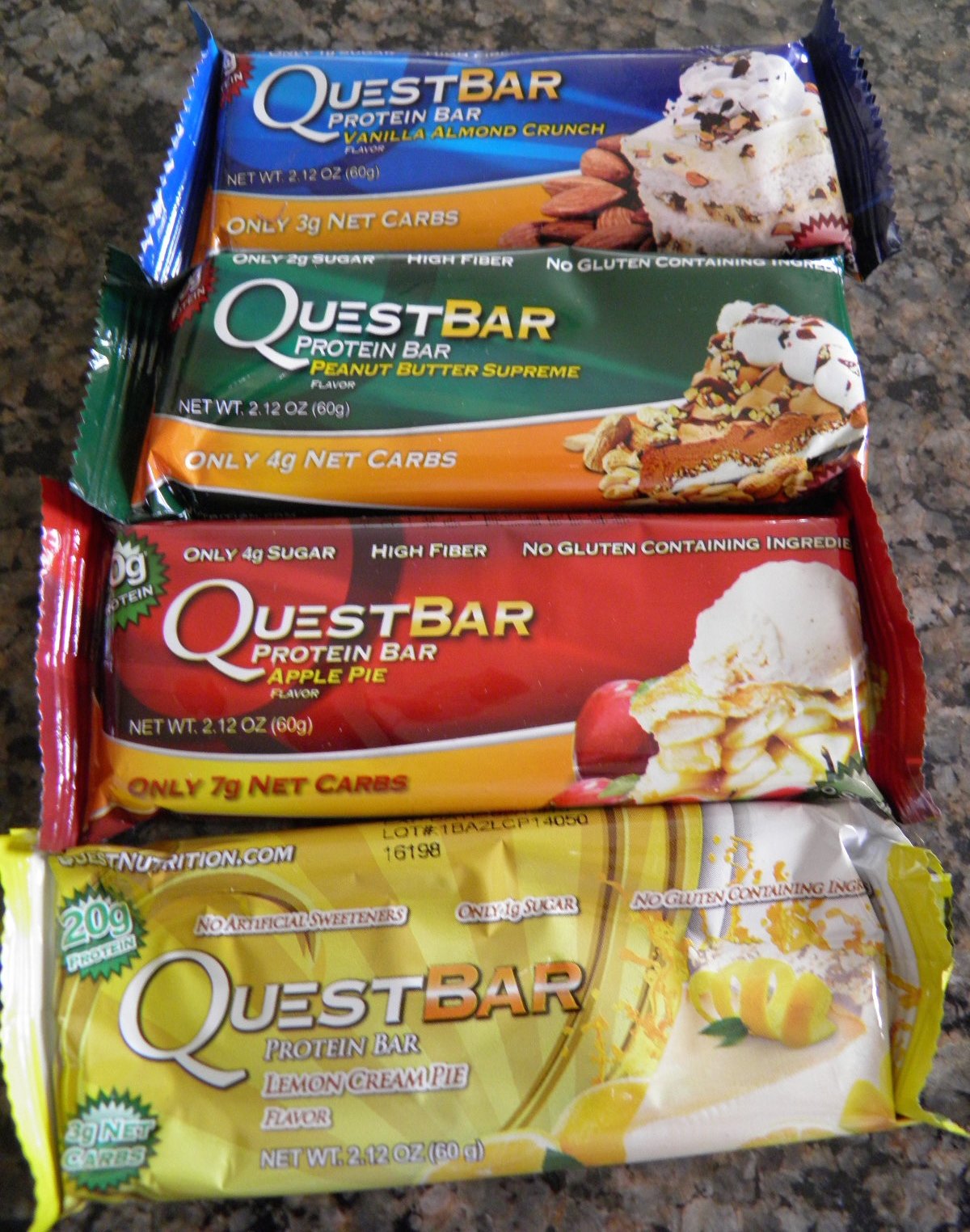 Favorite Protein Bar  Quest Bar  Gluten Free, low sugar ...