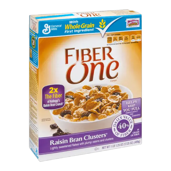 Fiber One Raisin Bran Clusters Cereal Reviews 2020