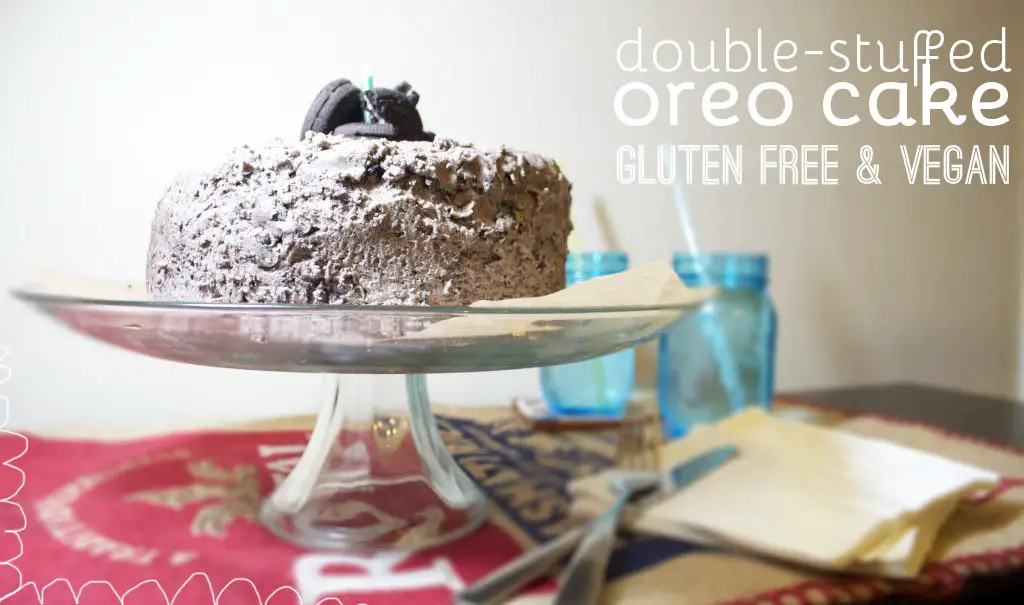 Fresh Love Homestead: Double Stuffed Oreo Cake: Gluten ...