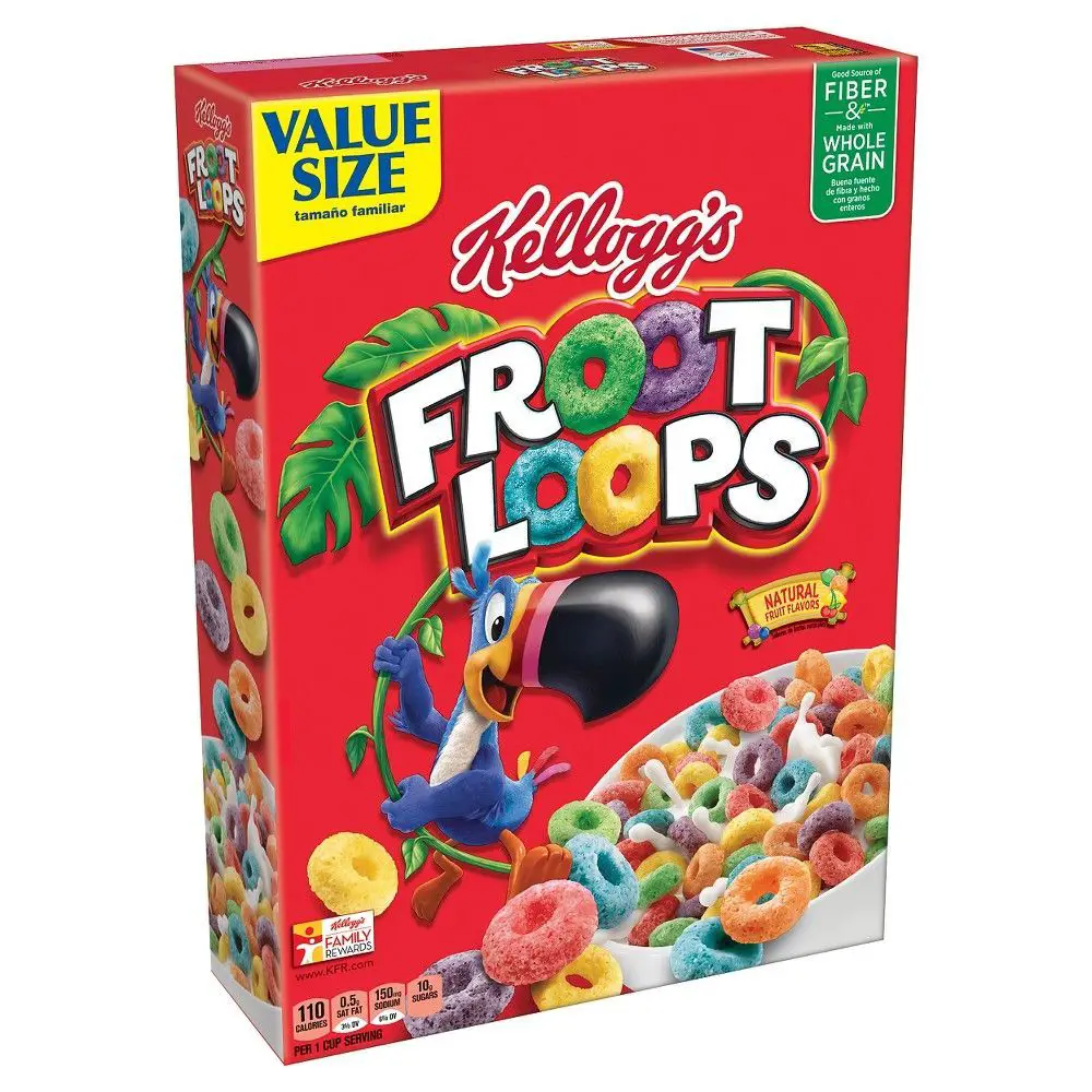 Froot Loops Breakfast Cereal