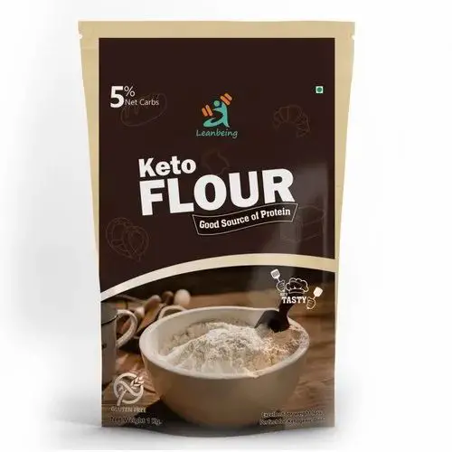 Fssai Gmp Haccp Vegetarian Keto Flour (1Kg) Best Low Carb Gluten Free ...