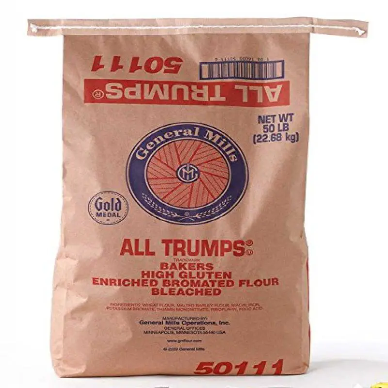 General Mills Gold Medal All Trumps High Gluten Flour, 50 Pound ...