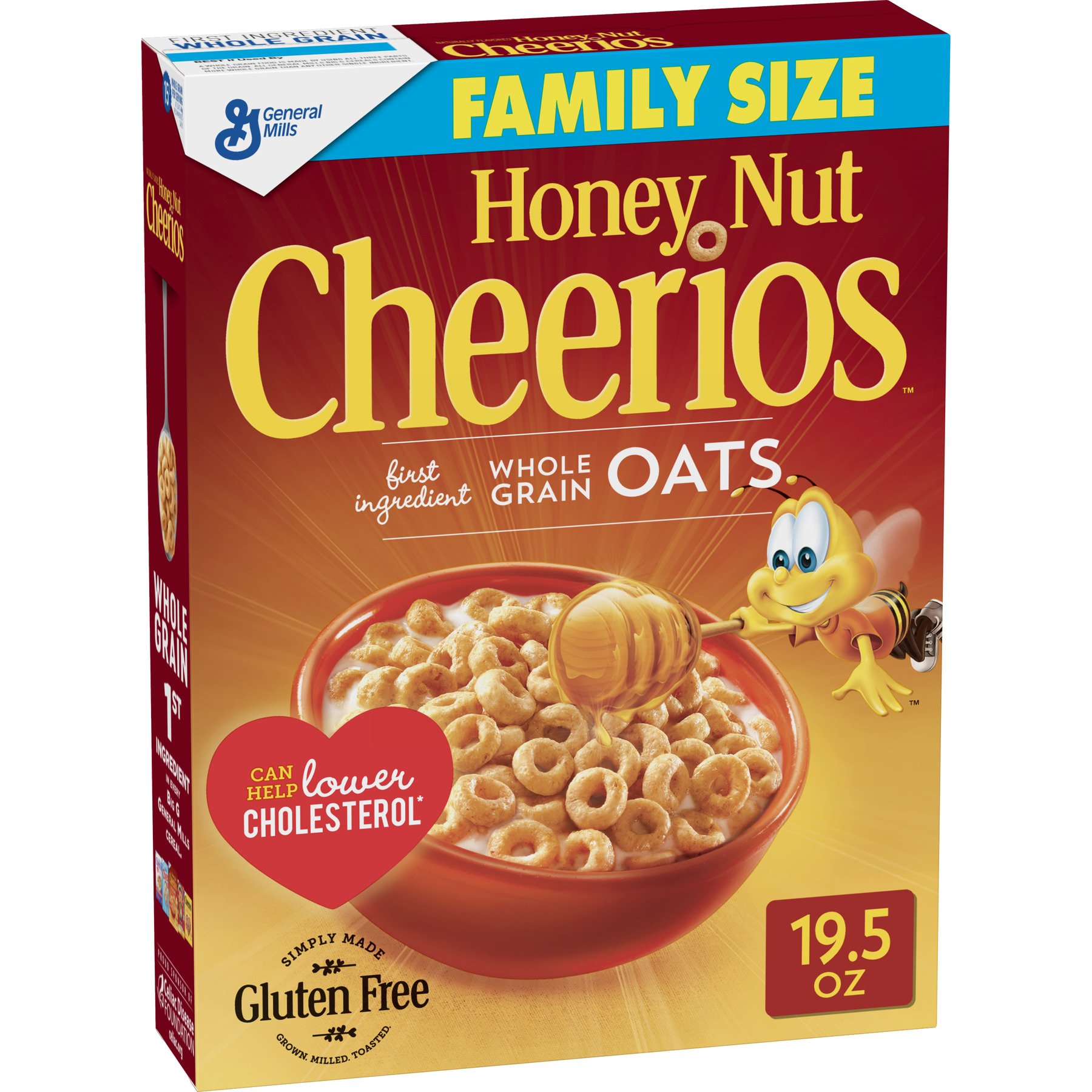 General Mills, Honey Nut Cheerios Gluten Free Breakfast ...