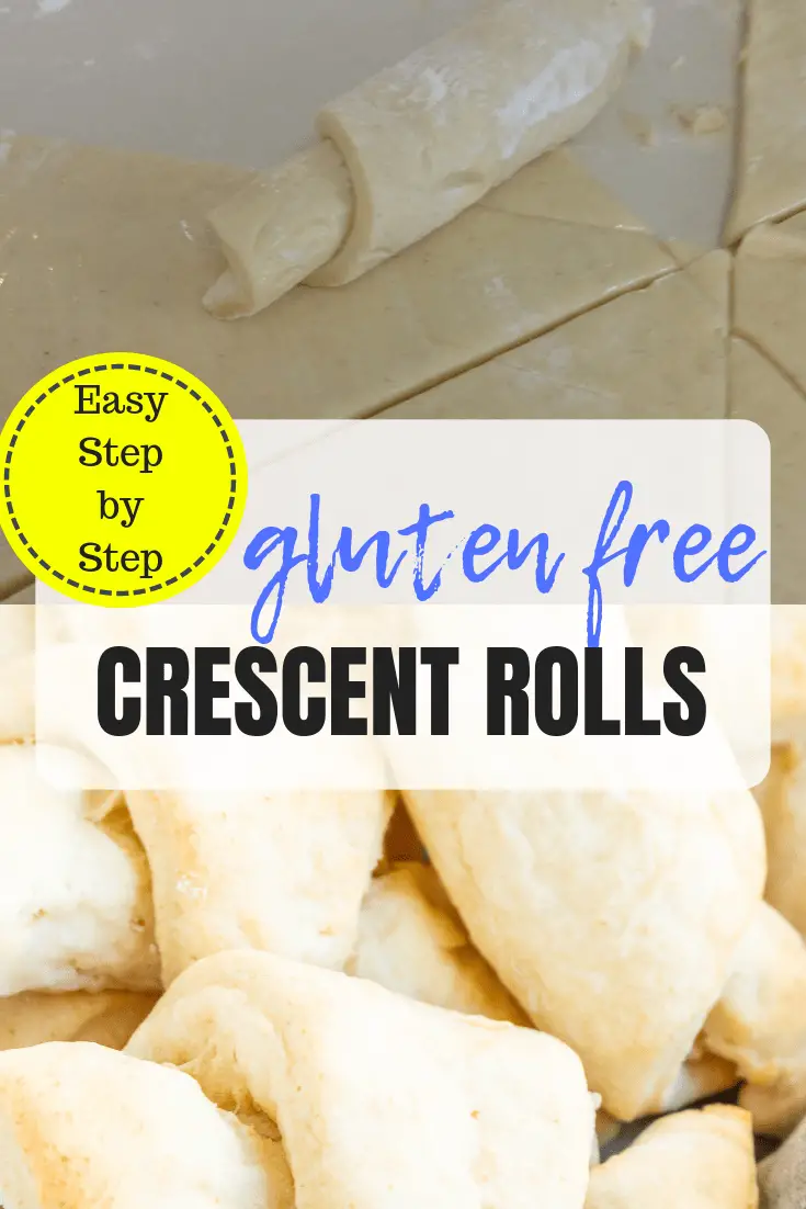 Gluten Free Crescent Rolls (dairy free option)
