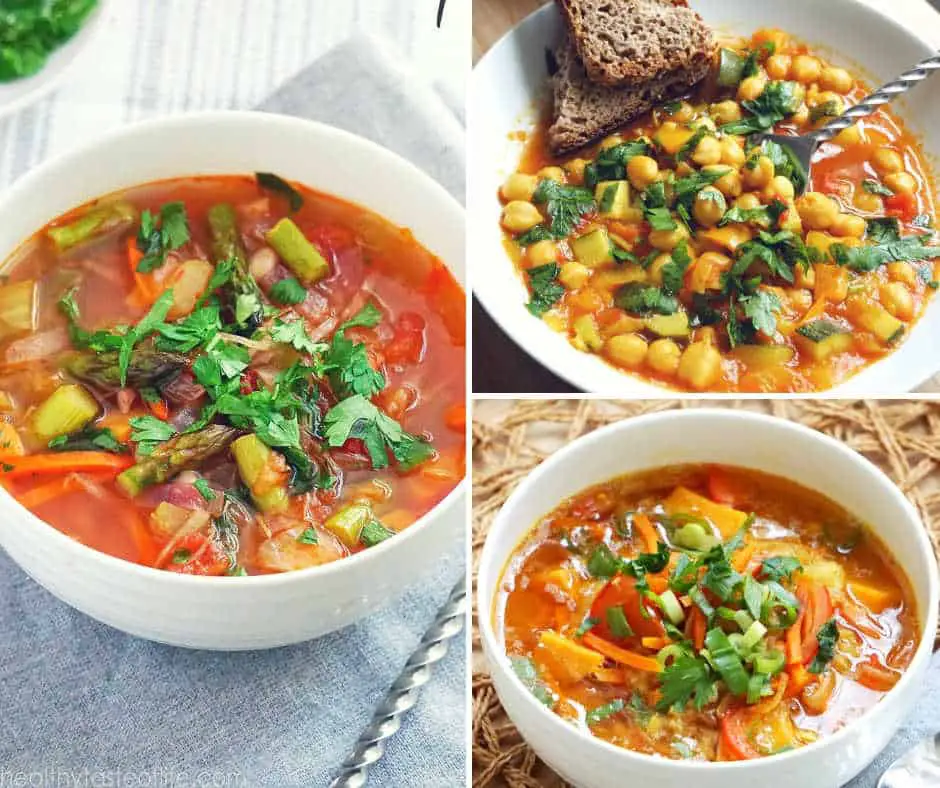 Gluten Free Dairy Free Vegetable Soups